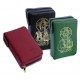Custodia per Bibbia di  Gerusalemme in vera pelle chiusura zip - 7250